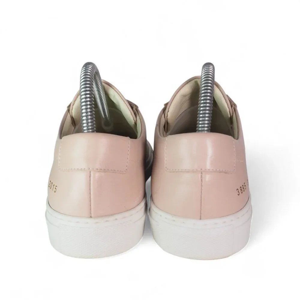 Woman by Common Projects Achilles Leather Sneakers‎ Apricot Pink Women's 7/38
